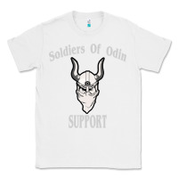 White soldiers of odin worldwide support Classic Tee - artisFamous