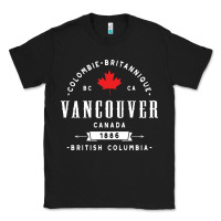 Black vancouver canada Classic Tee - artisFamous