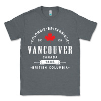 Charcoal Heather vancouver canada Classic Tee - artisFamous