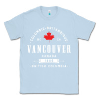 Dusty Blue vancouver canada Classic Tee - artisFamous