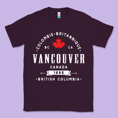Vancouver Canada Classic Tee Designed By Artisfamous