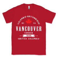 Red vancouver canada Classic Tee - artisFamous