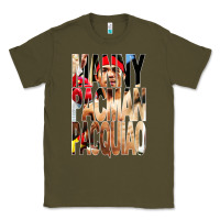 Army Green manny pacman pacquiao philipino boxer Classic Tee - artisFamous