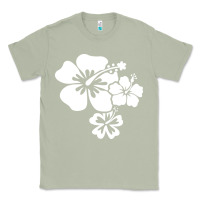 Matcha hawaiian flower Classic Tee - artisFamous