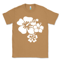 Toasted Coconut hawaiian flower Classic Tee - artisFamous