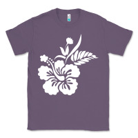 Lavender hawaiian flower Classic Tee - artisFamous
