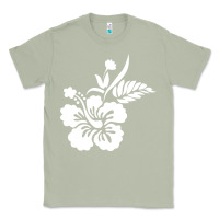 Matcha hawaiian flower Classic Tee - artisFamous