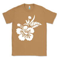Toasted Coconut hawaiian flower Classic Tee - artisFamous