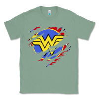 Sage tear off wonder woman shield Classic Tee - artisFamous