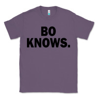 Bo Knows (black Text) Classic Tee | Teevron
