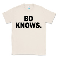 Natural bo knows (black text) Classic Tee - artisFamous
