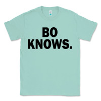 Seafoam bo knows (black text) Classic Tee - artisFamous