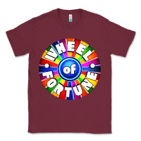 Burgundy wheel fortune Classic Tee - artisFamous