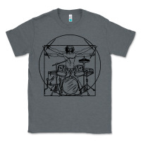 Charcoal Heather drums gift Classic Tee - artisFamous