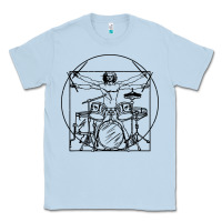 Dusty Blue drums gift Classic Tee - artisFamous