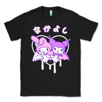 Black melody and kuromi heart Classic Tee - artisFamous