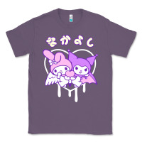 Lavender melody and kuromi heart Classic Tee - artisFamous
