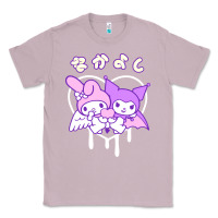Lilac melody and kuromi heart Classic Tee - artisFamous