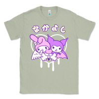 Matcha melody and kuromi heart Classic Tee - artisFamous