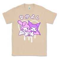 Mushroom melody and kuromi heart Classic Tee - artisFamous