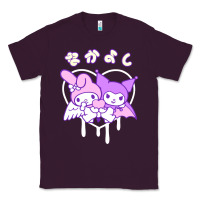 Plum melody and kuromi heart Classic Tee - artisFamous