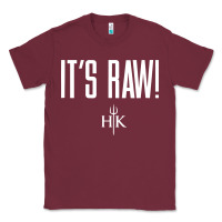 Burgundy official hell's kitchen it's raw Classic Tee - artisFamous