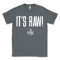 Charcoal Heather official hell's kitchen it's raw Classic Tee - artisFamous