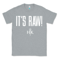 Heather Grey official hell's kitchen it's raw Classic Tee - artisFamous