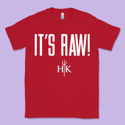 Official Hell's Kitchen It's Raw Classic Tee Designed By Artisfamous