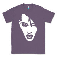 Lavender marilyn manson face Classic Tee - artisFamous