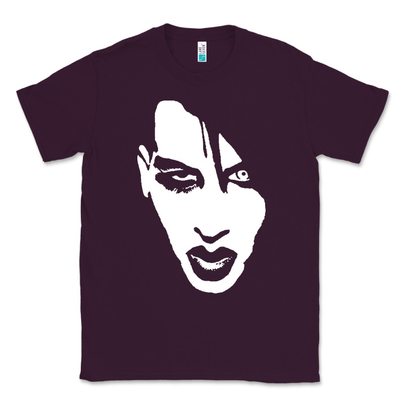 Marilyn Manson Face Classic Tee by artisFamous | Teevron