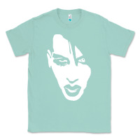 Seafoam marilyn manson face Classic Tee - artisFamous