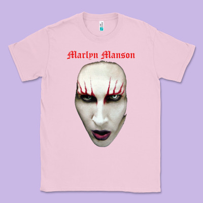 Marilyn Manson Classic Tee Designed By Artisfamous