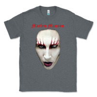 Charcoal Heather marilyn manson Classic Tee - artisFamous