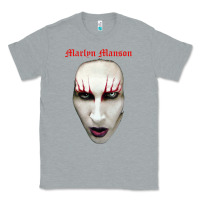 Heather Grey marilyn manson Classic Tee - artisFamous