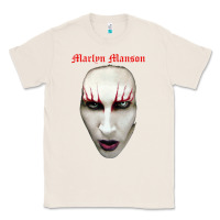 Natural marilyn manson Classic Tee - artisFamous