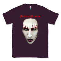 Plum marilyn manson Classic Tee - artisFamous