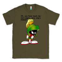 Army Green marvin the martian looney toons Classic Tee - artisFamous