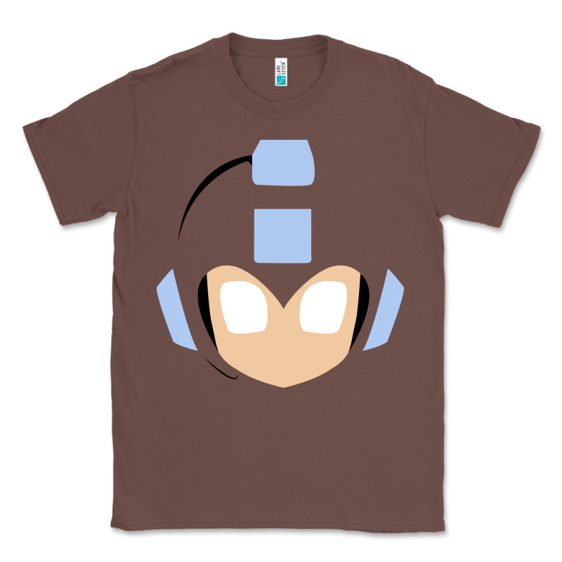 Mega Man Retro Video Game Face Classic Tee by artisFamous | Teevron