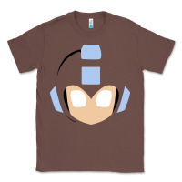 Chestnut mega man retro video game face Classic Tee - artisFamous