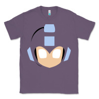 Lavender mega man retro video game face Classic Tee - artisFamous