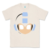 Natural mega man retro video game face Classic Tee - artisFamous