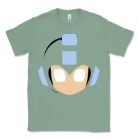 Sage mega man retro video game face Classic Tee - artisFamous