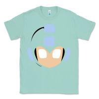Seafoam mega man retro video game face Classic Tee - artisFamous