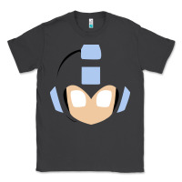 Smoke mega man retro video game face Classic Tee - artisFamous