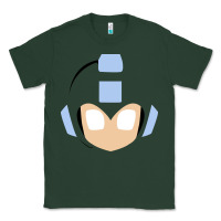 Sports Green mega man retro video game face Classic Tee - artisFamous
