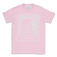 Bubblegum Pink cosmonaut – retro soviet space race Classic Tee - artisFamous