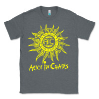 Charcoal Heather chains Classic Tee - artisFamous