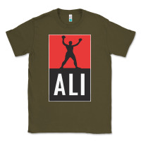 Army Green ali the legend Classic Tee - artisFamous