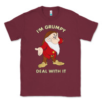 Burgundy santa grumpy Classic Tee - artisFamous